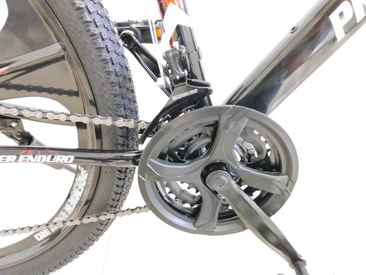 VTT 26 pouces pas cher, 21 vitesses Vélo de montagne 26 pouces robuste Jante monobloc VTT 21 vitesses avec roue monobloc commande en gros